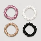 Silke Scrunchies Mini | 4-pak | Light Mix