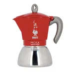 Bialetti NY Moka Induction – 6 Koppers – Rød