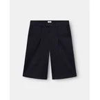 Bermuda Shorts Navy Pinstriped