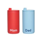 Mom & Dad travel mug 350ml set