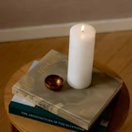 Rika LED bloklys ø 7.5 x 10 cm