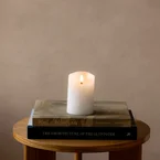 Maya LED bloklys ø 7.5 x 10 cm