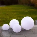 Ida LED kugler hvid Ø20-25-30-40 cm 4 stk Demo