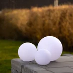 Mia LED kugler hvid Ø25-30-40 cm 3 stk demo