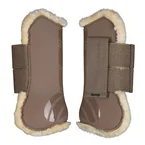 Windsor gamacher med faux fur LYSEBRUN F