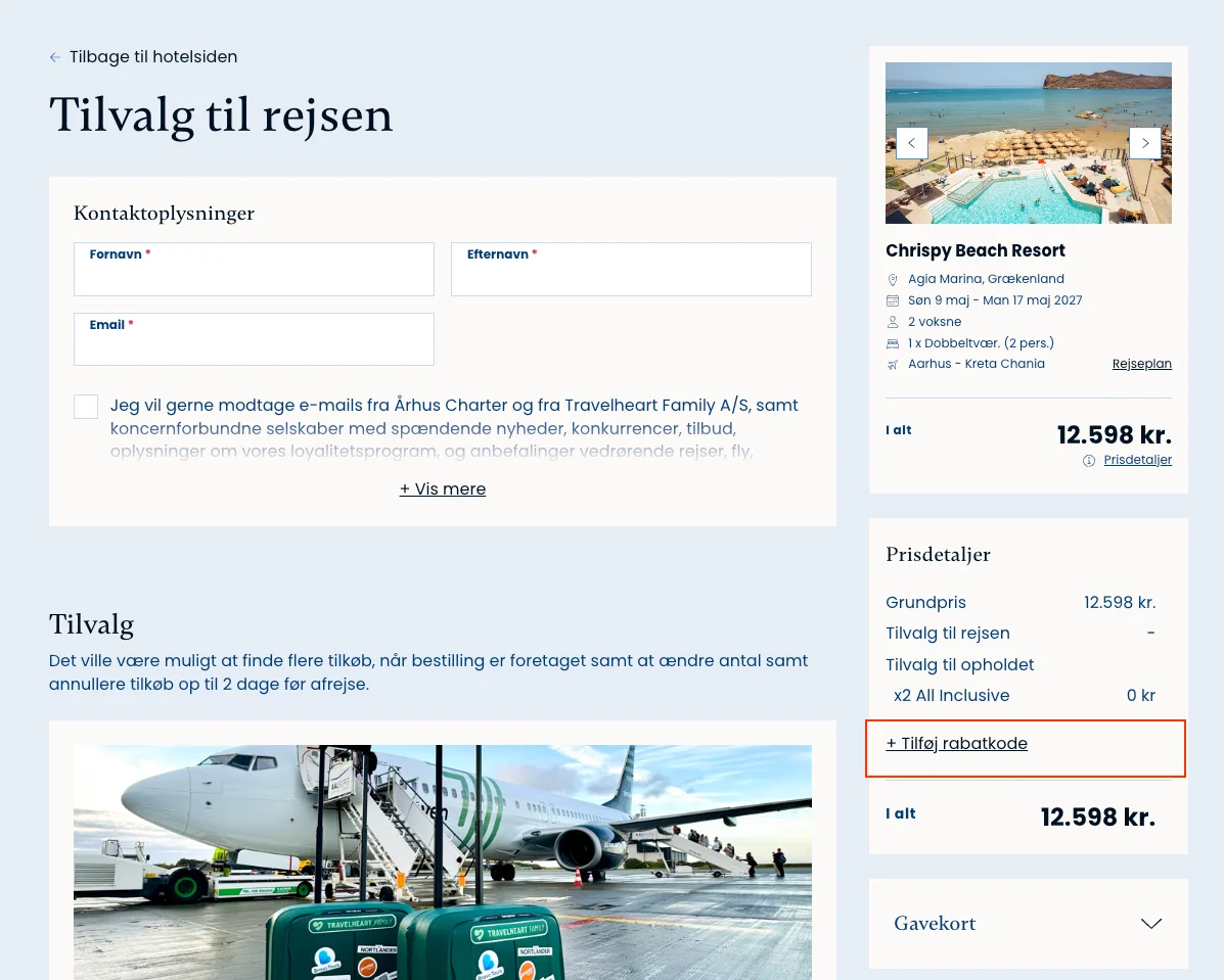 Har du selv en Århus Charter rabatkode? - Århus Charter
