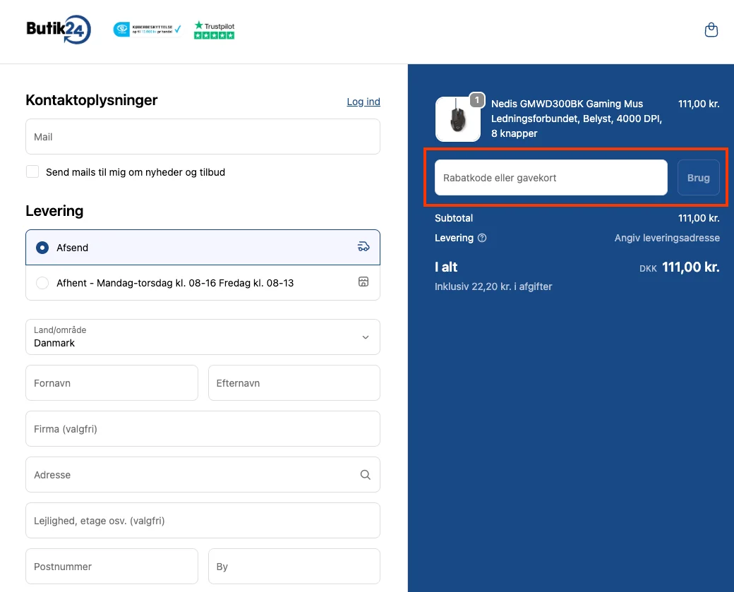Sådan bruger du det - Butik24