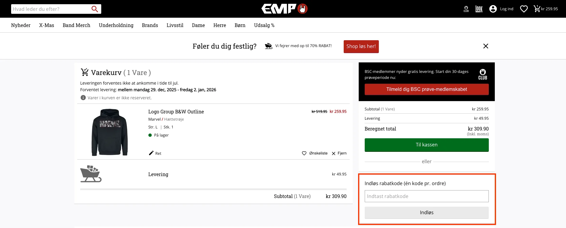 Sådan bruger du det - EMP