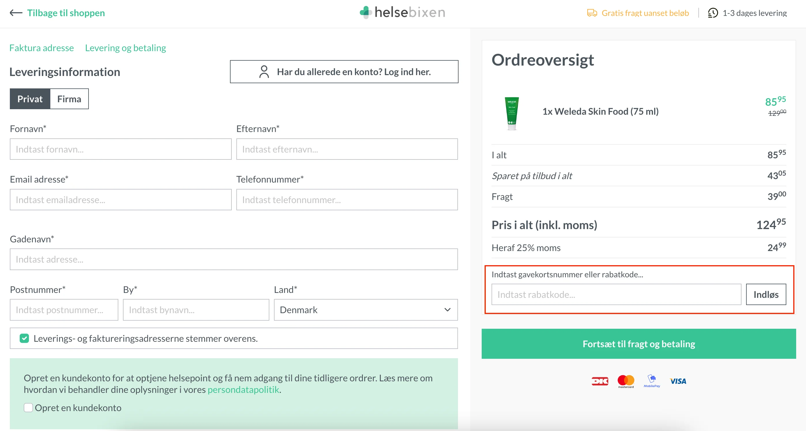 Sådan bruger du det - Helsebixen