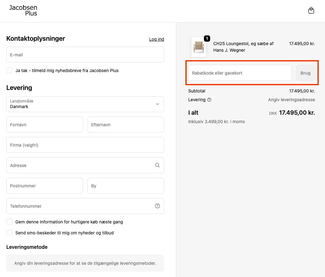 Sådan bruger du det - Jacobsen Plus