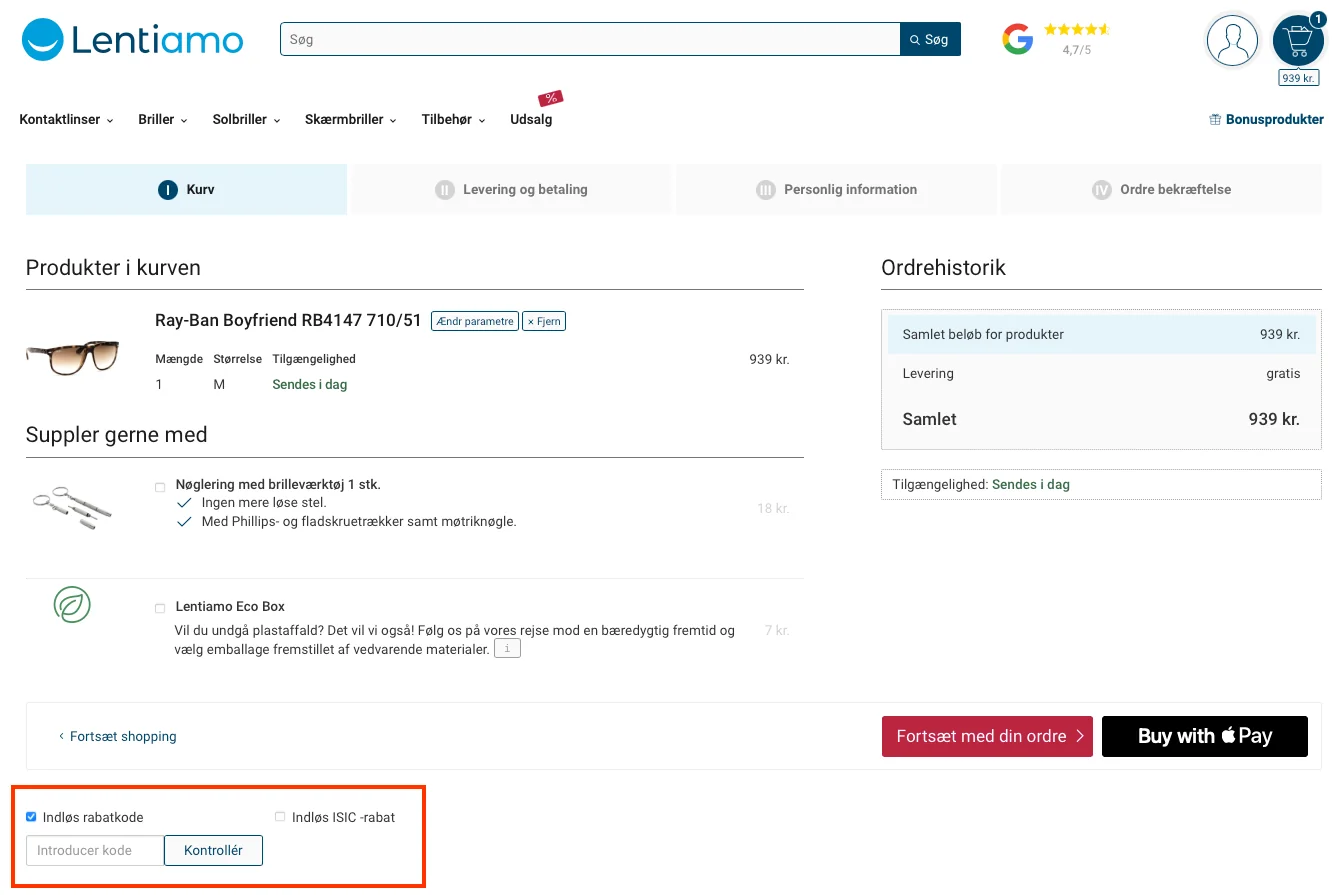 Sådan bruger du det - Lentiamo