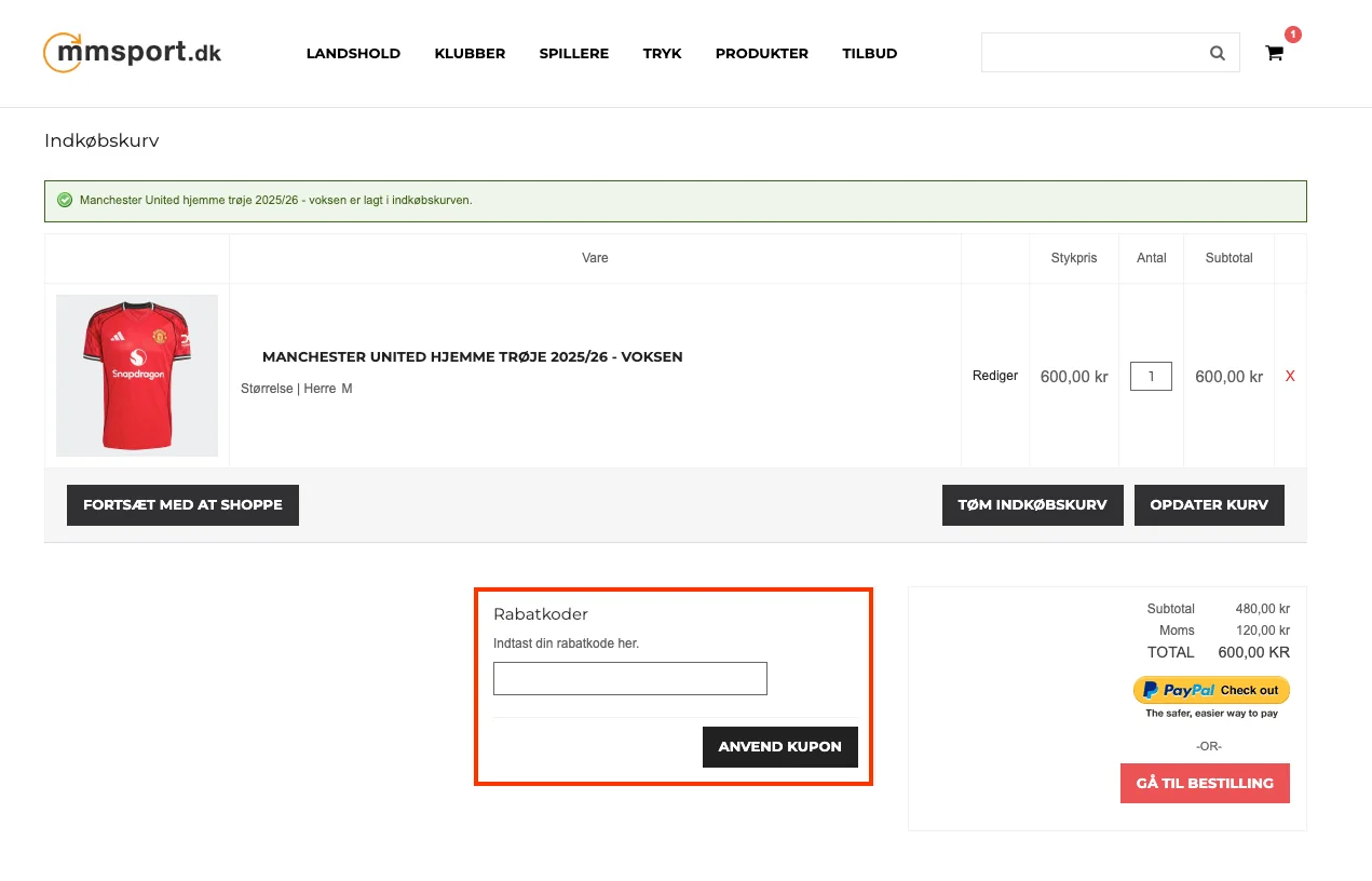 Sådan bruger du det - MM Sport