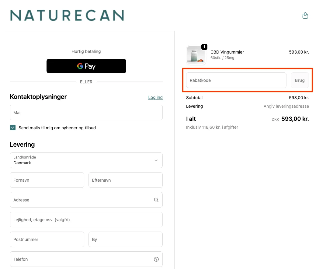 Sådan bruger du det - Naturecan