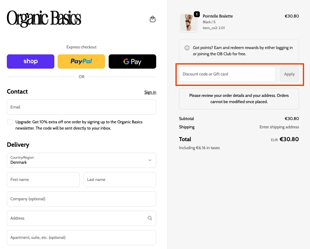 Sådan bruger du det - Organic Basics