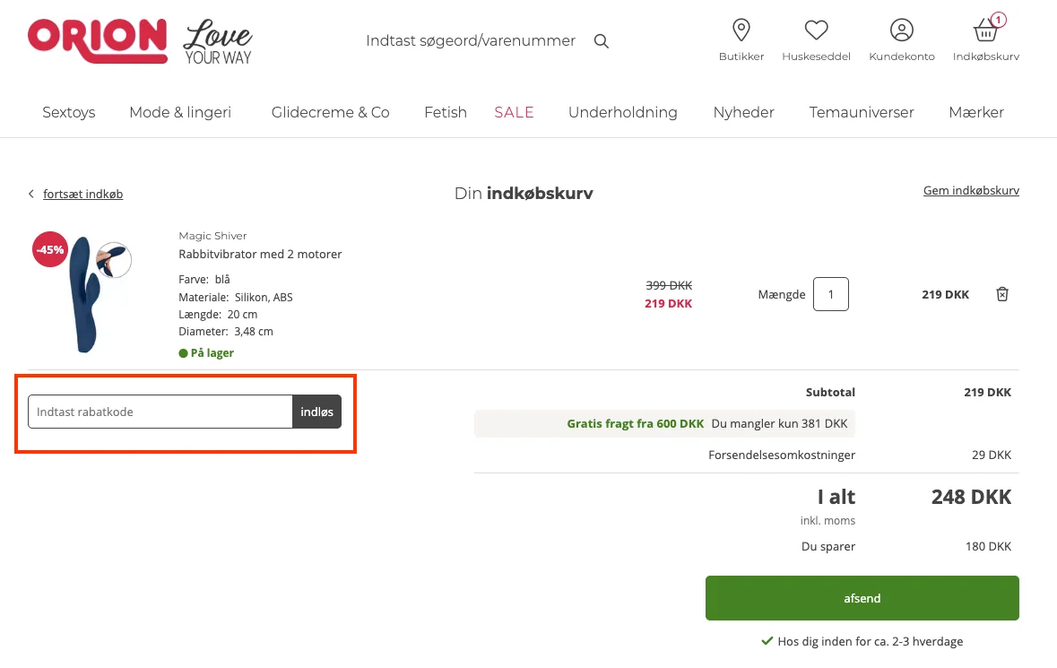 Sådan bruger du det - ORION