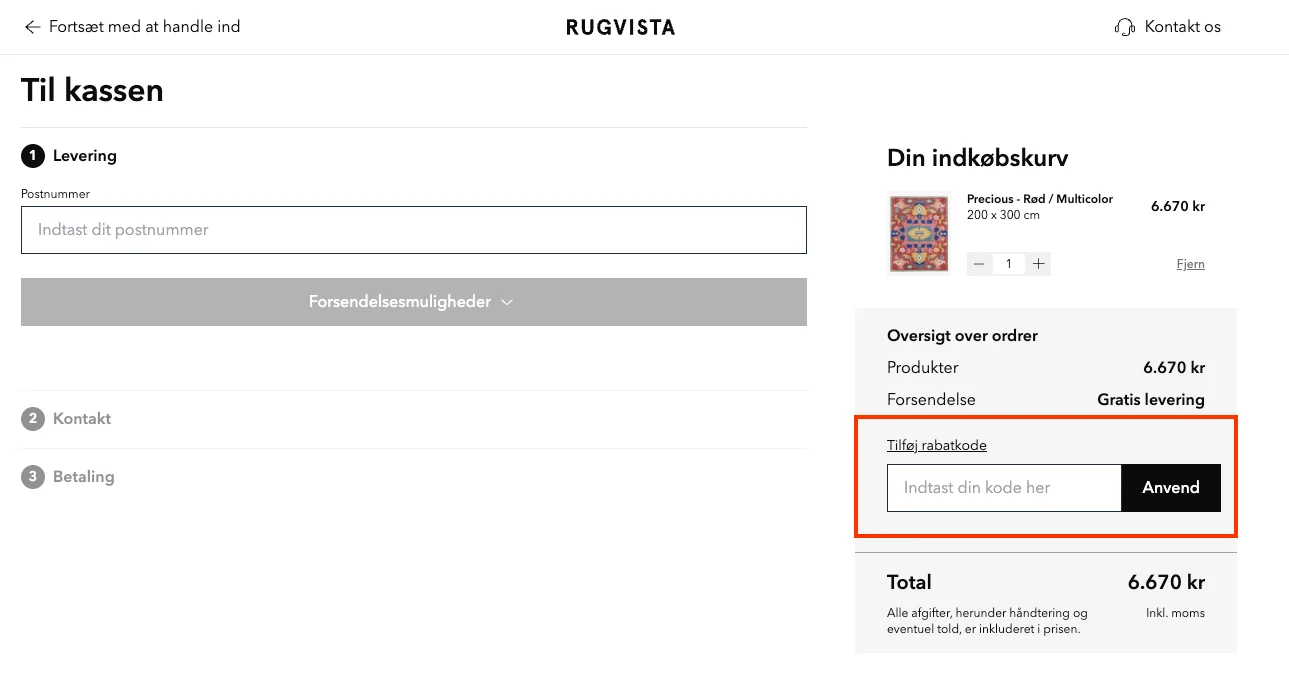 Sådan bruger du det - Rugvista