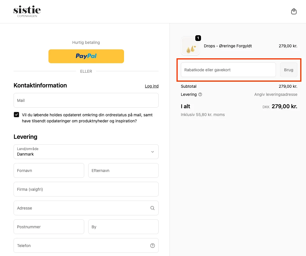 Sådan bruger du det - Sistie