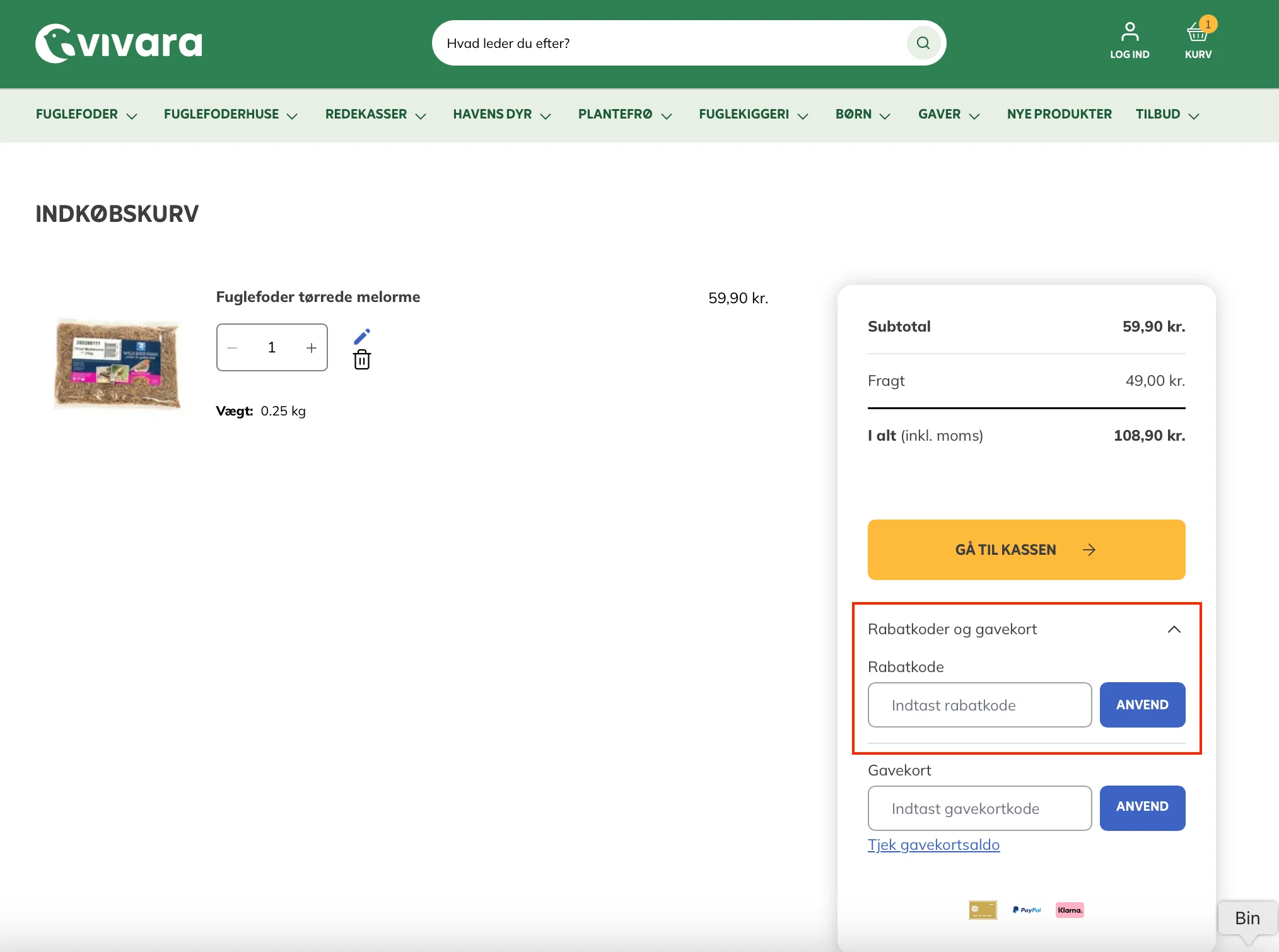 Sådan bruger du det - Vivara