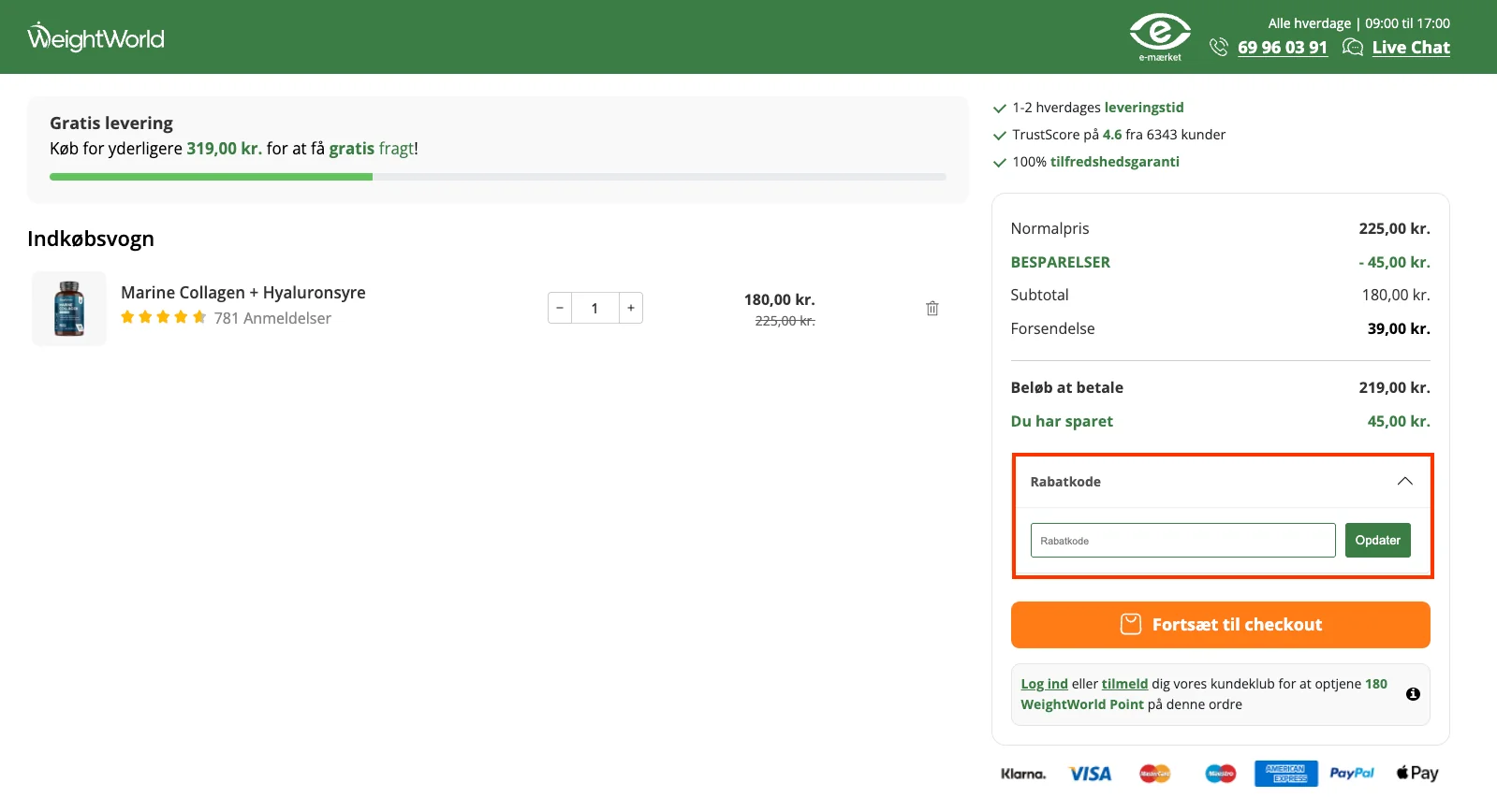 Sådan bruger du det - WeightWorld